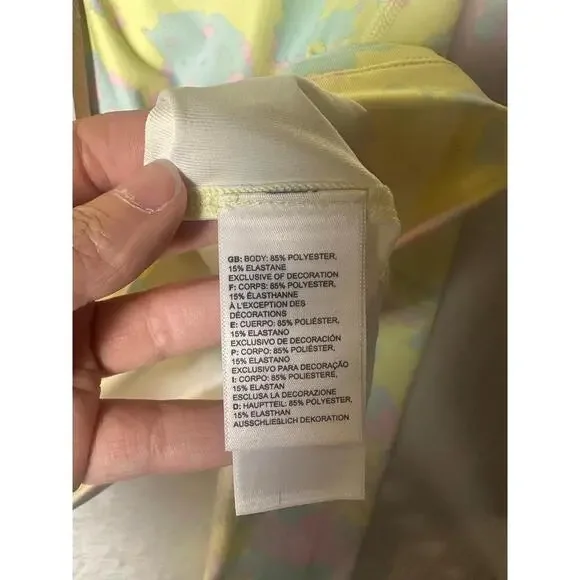 NWT The North Face Pastel Long Sleeve Cropped Quarter Zip Pullover Size XL - Picture 4 of 5